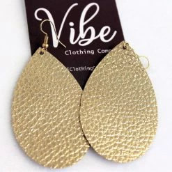 ViVi Liam Jewelry Gold Vegan Earrings
