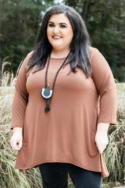 001 I'm A Believer Tunic Top - Pinecone New Basics