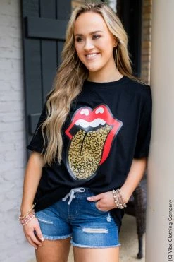 Mark Tee New Graphic Tees Jagger Lips Graphic Tee