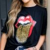 Mark Tee New Graphic Tees Jagger Lips Graphic Tee
