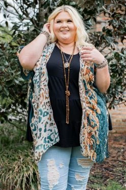 003 New Cardigans & Vests Jungle Gypsy Kimono