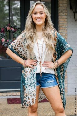 003 New Cardigans & Vests Jungle Gypsy Kimono