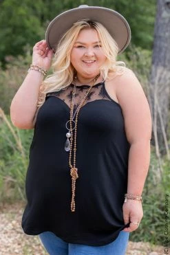 001 New Basics Lace Layering Tanks