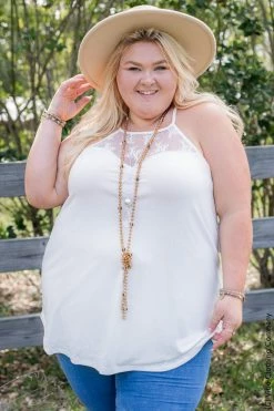 001 New Basics Lace Layering Tanks