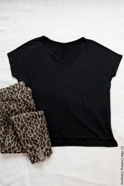 026 Layover Tee - Black 13 026 Layover Tee - Black