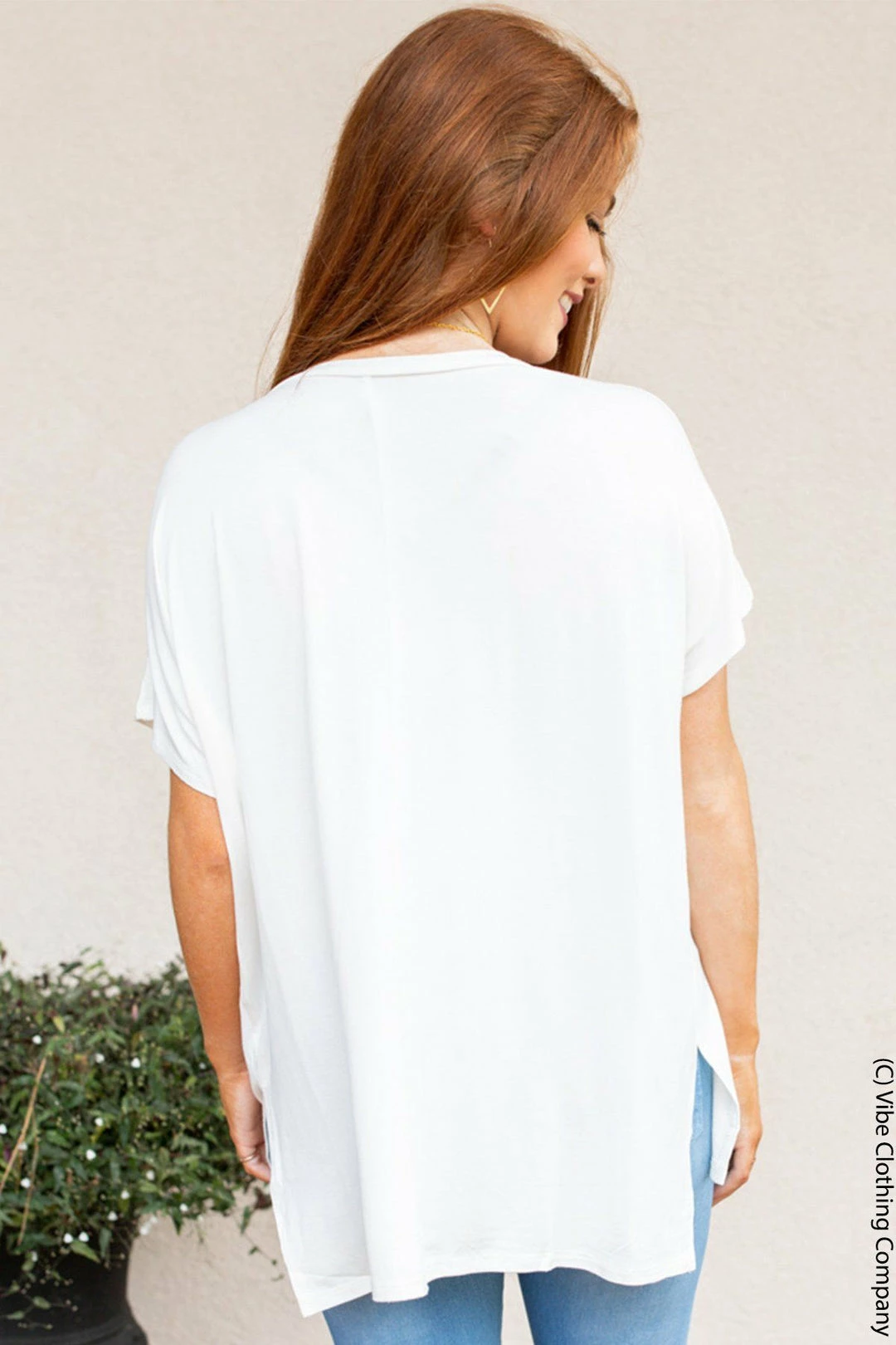 026 New Basics Layover Tee - Soft White 7 026 New Basics Layover Tee - Soft White