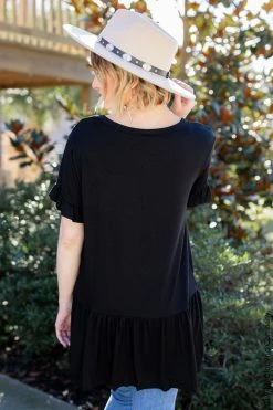 004 Let's Meet Up Top - Black 9 004 Let's Meet Up Top - Black