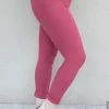 Vibe Clothing Company New Basics Marsala Leggings