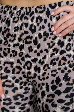 001 Leopard Biker Short Leggings