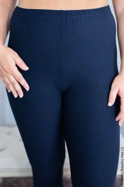 2ne1 Navy Cropped Leggings New Basics