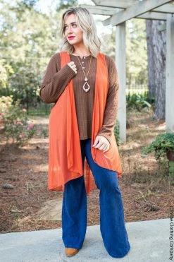 Vibe Clothing Company Vibe High Low Vest - Solid