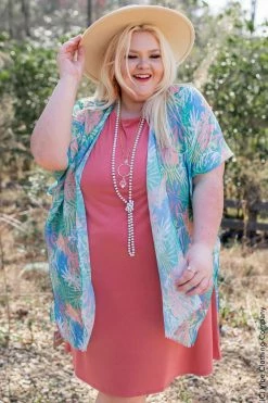 003 New Cardigans & Vests Peace Of Mind Kimono