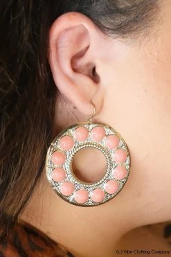 000 New Jewelry Pop Of Pearl Earrings