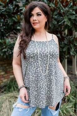 001 Reversible Leopard Tank New Tops