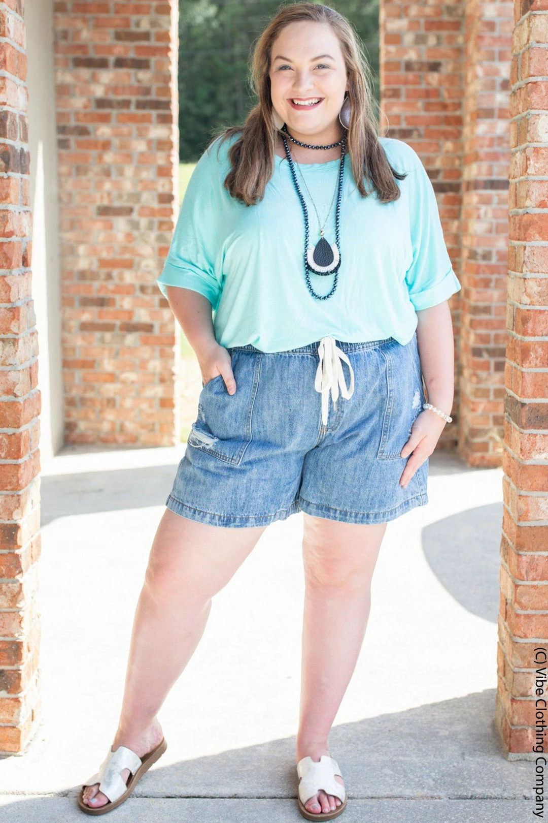 015 Run Around Denim Shorts 5 015 Run Around Denim Shorts