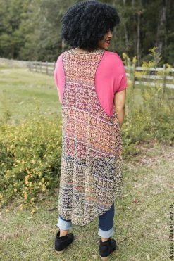 006 New Cardigans & Vests Season Serenade High Low Vest