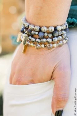 Vibe Clothing Company Erimish Extended Bracelets Set Of 4