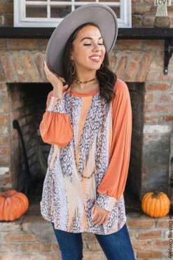 Celeste New Tops Small Town Famous Top