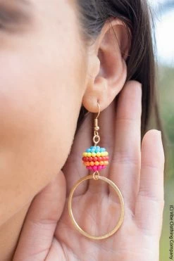 Vivi Liam New Jewelry Snow Ball Hoops