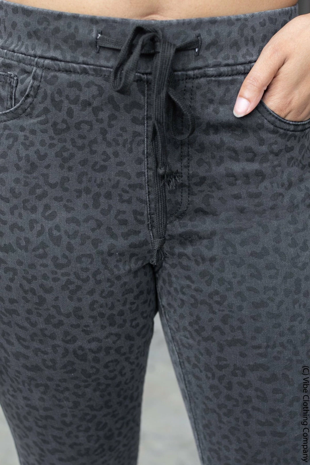 019 New Bottoms SoHo Leopard Skinnies - Black 5 019 New Bottoms SoHo Leopard Skinnies - Black