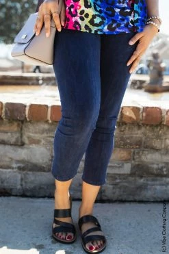 005 New Bottoms All American Cropped Skinnies - Starry