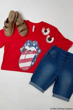 Mark Tee Stars & Stripes Graphic Tee
