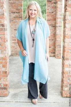 053 New Cardigans & Vests Sun & Sand Duster