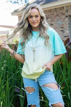 Zenana Sunrise Sky Top New Tops