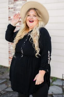 Umgee New Tops Sweet Is The Night Tunic