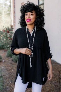 Umgee New Tops Sweet Is The Night Tunic