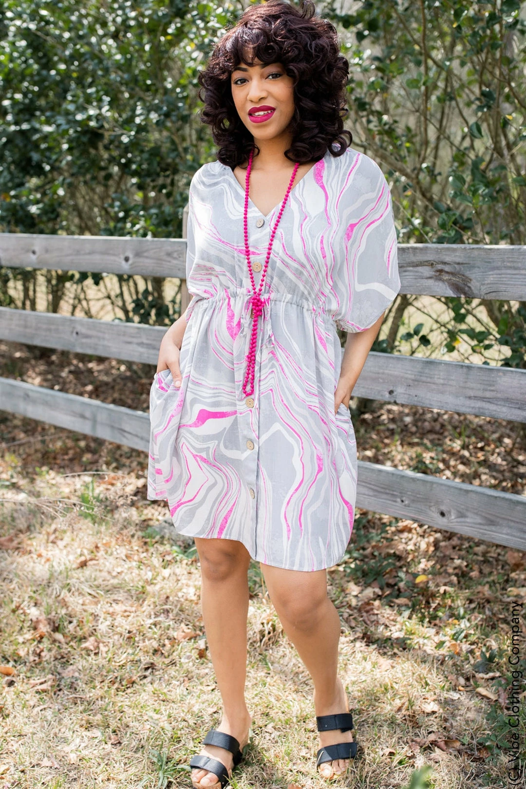 Umgee Swirls Button-up Dress/Cardigan 5 Umgee Swirls Button-up Dress/Cardigan