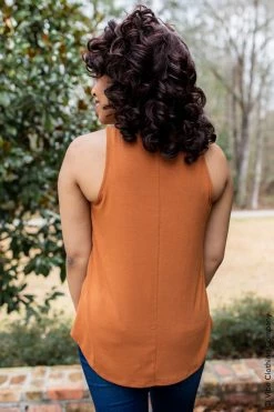 026 Tamelin Tank- Camel