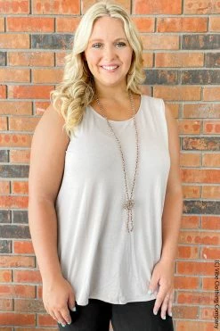 ShopBasic New Basics Tamelin Tank - French Vanilla