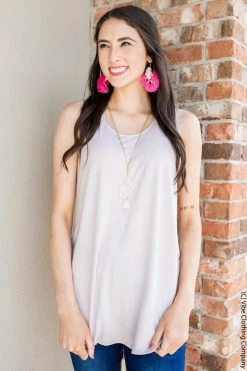 ShopBasic New Basics Tamelin Tank - French Vanilla