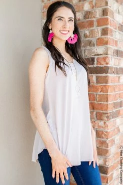 ShopBasic New Basics Tamelin Tank - French Vanilla