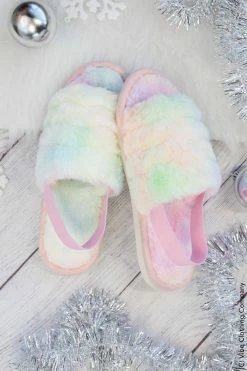 Anarchy Street New Arrivals Tie-Dye Indoor/Outdoor Slippers