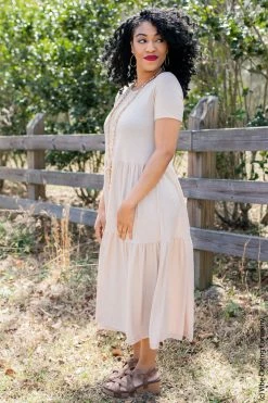 001 Tiered Midi Maxi Dresses New Dresses