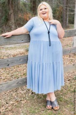 001 Tiered Midi Maxi Dresses New Dresses