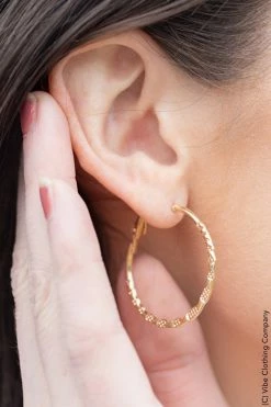 023 Twist Of Fate Earrings - Gold New Jewelry