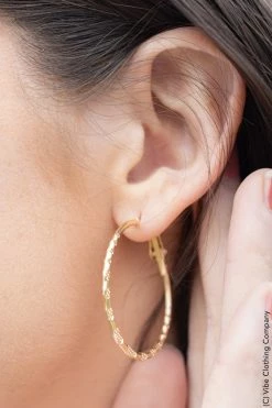 023 Twist Of Fate Earrings - Gold New Jewelry