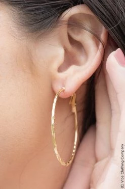 023 Twist Of Fate Earrings - Gold New Jewelry