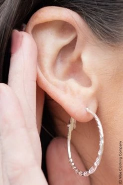 023 New Jewelry Twist Of Fate Earrings - Silver