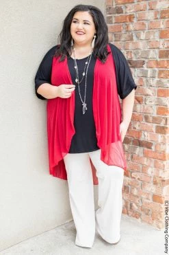 Vibe Clothing Company Vibe High Low Vest - Solid