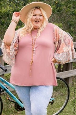 P&rose New Tops When You Say Nothing At All Top