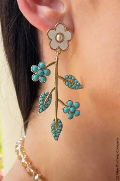 002 Wild Flower Earrings New Jewelry