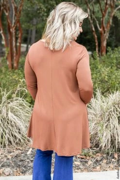 001 I'm A Believer Tunic Top - Pinecone New Basics
