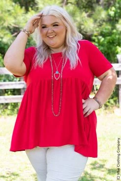 001 Beautiful Dreamer Babydoll Top New Basics