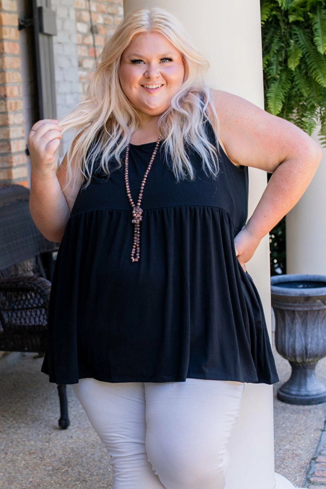 001 Sun & Fun Babydoll Tank 10 001 Sun & Fun Babydoll Tank