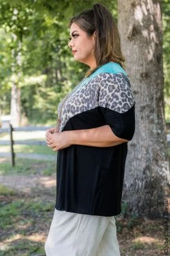 004 New Tops Lend Me The Leopard Top