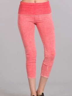 005 All American Cropped Skinnies - Peachy